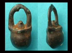 Bronze Age Bucket Amulet, Urnfield Culture c. 1000-800 BC, SOLD!
